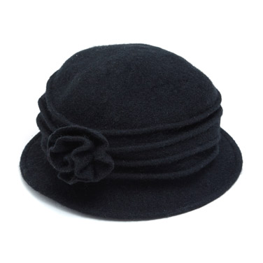 Wool Flower Hat
